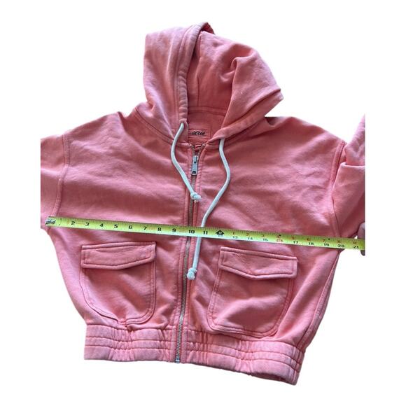 Aerie CROPPED FULL ZIP HOODIE XS - Picture 6 of 8